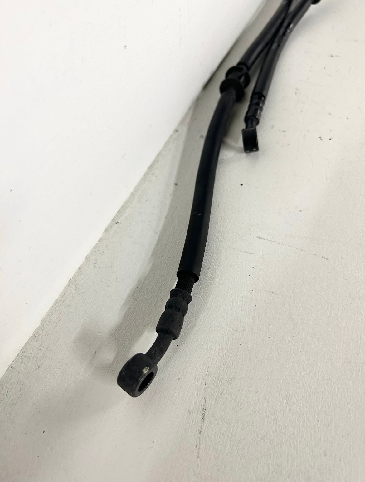 2013 2014 2015 2016 2017 Kawasaki Ninja 300 Front ABS brake lines (GM ID# 001495 )
