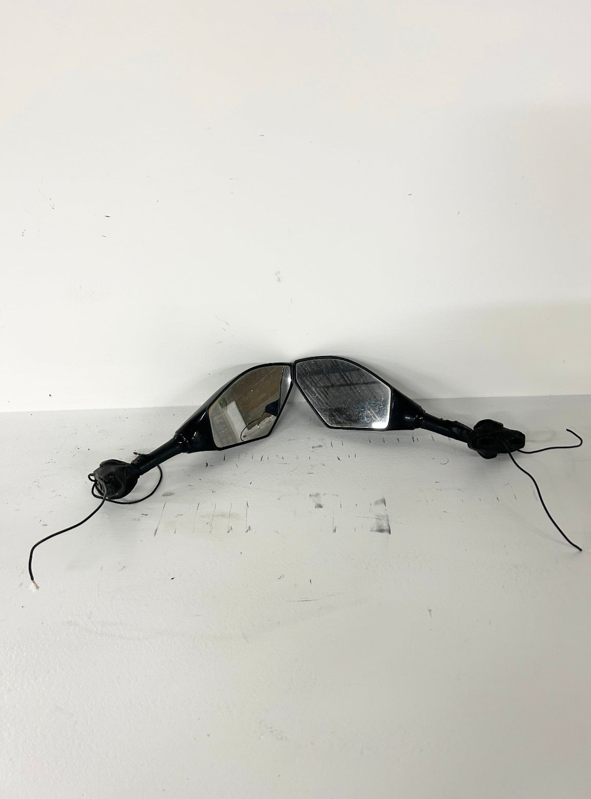 2013 2014 2015 Honda CBR500R mirrors (GM ID# 001583 )